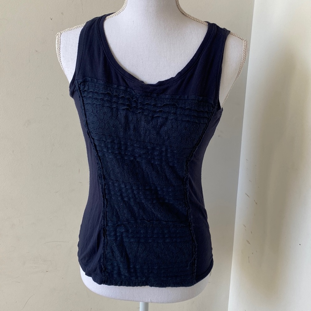 🥭 (4 for $15) Alfani Petite Blue Tank petite